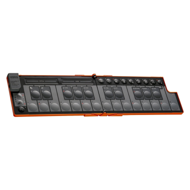 KORG KG-NKEYFDLO 25 billentyűs, USB MIDI-vezérlő, narancs, összehajtható