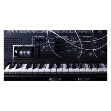 KORG KG-ST1K szintetizátor hangoló, OLED kijelző
