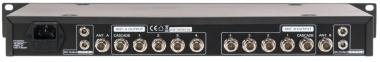 RF Venue RFV-DISTRO4E Antennajel-osztó, 470-952MHz (2x) 1be, 4 ki, 1+loop out, 4x12VDC (4x1A)
