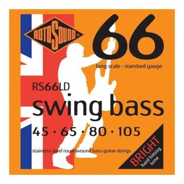 Rotosound RS66LD Basszusgitár húrkészlet, rozsdamentes acél, 45 65 80 105