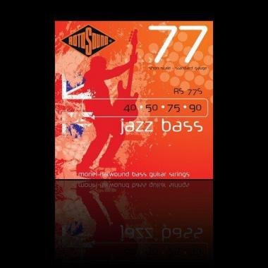 Rotosound RS77S Basszusgitár húrkészlet, Monel, köszörült, rövid, 40 50 75 90