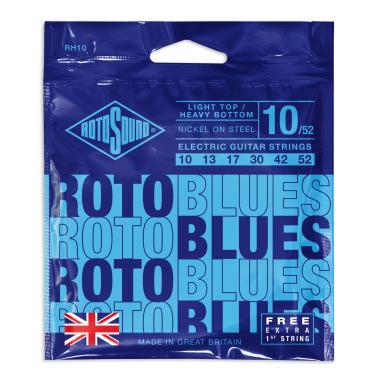 Rotosound RH10 Nikkel elektromos gitár húrkészlet, LTHB, 10 13 17 30 42 52