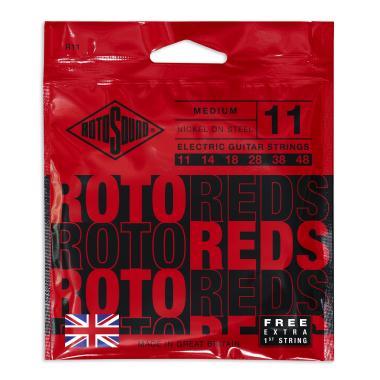 Rotosound R11 Nikkel elektromos gitár húrkészlet, medium, 11 14 18 28 38 48