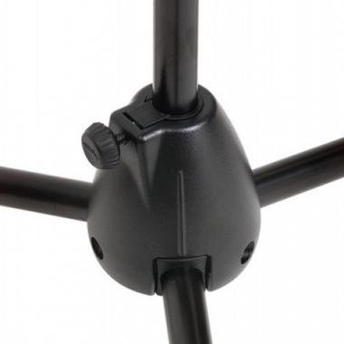 PROEL PRO200BK Gémes mikrofonállvány fekete, m: 950-1600 mm, gém: 540-840 mm