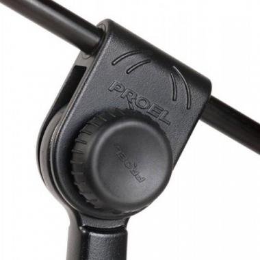 PROEL PRO200CR Gémes mikrofonállvány, króm, m: 950-1600 mm, gém: 540-840 mm