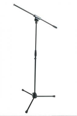 PROEL RSM100BK Gémes mikrofonállvány fekete, m: 950-1600 mm, gém: 750 mm