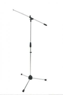 PROEL RSM170 Gémes mikrofonállvány króm m: 950-1500 mm, gém: 750 mm
