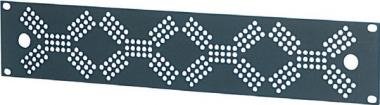PROEL RK2VP Rack panel 2U biztonsági rács, fekete, fém