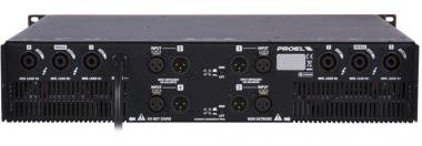 AXIOM QC4.4AXIOM négy csatornás végerősítő 8ohm 500w beépített DSP