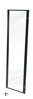 Proel 19 rack skříň plexisklové dveře, 18U, černá, kovový rám, m: 810 mm, STUDIORK18