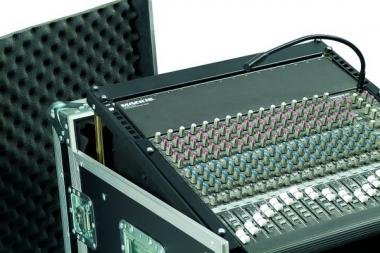 PROEL SA10BLKM Rack doboz combo 10U, felül 10U keverő hely, mé: 450 mm, 9
