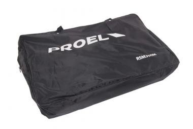 PROEL RSM360M Kottatartó táskával fekete, m: 650-1050 mm, kotta méret: 490 x 350 mm, terhelés max: 6