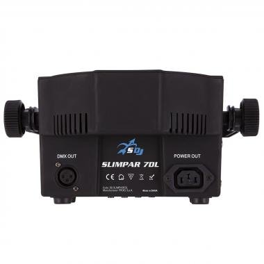 Sagitter SG SLIMPAR7DL SLIMPAR Led Par lámpaDL 7X12W LED RGBWAU/FC IRC