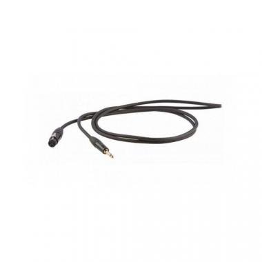 DH mikrofonní kabel, 3 m, asymetrický, 6,3mm mono jack - 3P XLR