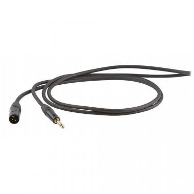 DIE HARD DHS230LU3 mikrofon (jel)kábel, 3 m, szimmetrikus, ONEHERO 6,3mm sztereó jack dugó - 3P XLR