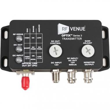 RF Venue RFV-OPTX1-S3-E - RF jel optikai átalakító 1 adó 1 vevő szett