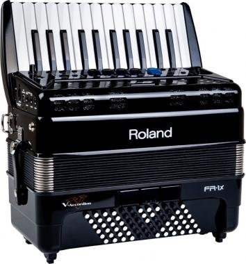 Roland FR-1X BK digitális tangóharmonika beépített hangszóróval - fekete