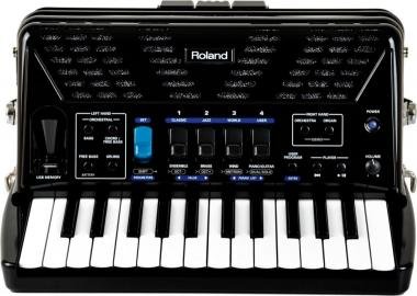 Roland FR-1X BK digitális tangóharmonika beépített hangszóróval - fekete