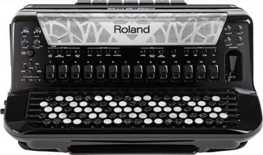 Roland FR-8XB BK digitális tangóharmonika beépített hangszóróval gombos - fekete
