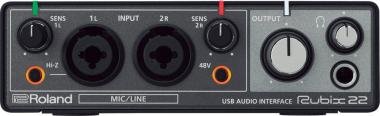 Roland USB audio interface 2 vstupy, 2 výstupy