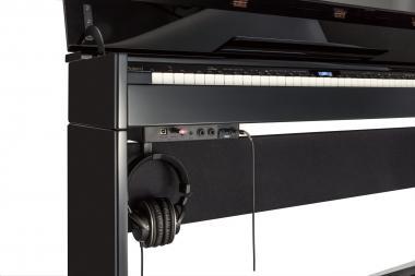 Roland DP603-CB digitális modern keskeny zongora 2 hangszórós PHA-50 billentyűzet - modern fekete