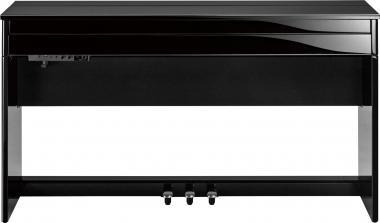 Roland DP603-PE digitális modern keskeny zongora 2 hangszórós PHA-50 billentyűzet - fényes fekete