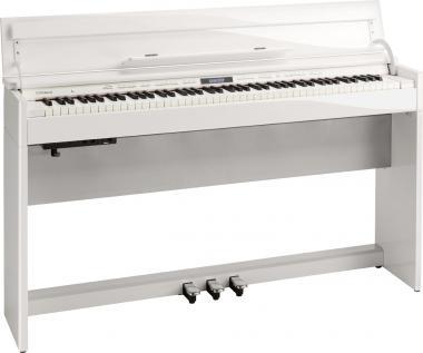 Roland digitální klavír 2 reproduktory, klávesnice PHA-50, lesklá bílá