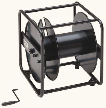 PROEL AV405N Üres, kábeldob, osztott, dobØ395mm, fém keret, hajtókar (kábel Ø10mm=240méter, Ø32mm=24
