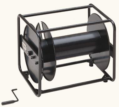 PROEL AV425N Üres, kábeldob, osztott, dobØ395mm, fém keret, hajtókar (kábel Ø15mm=210méter, Ø32mm=45