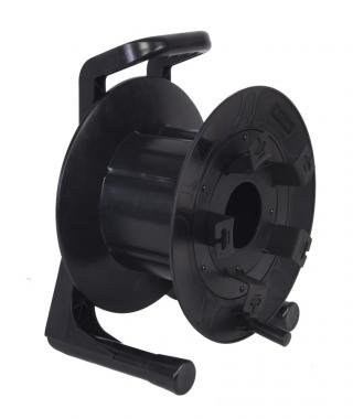 PROEL AV195 Üres kábeldob, külső Ø380mm (kábel Ø3mm=1300méter, Ø15mm=40méter) fekete