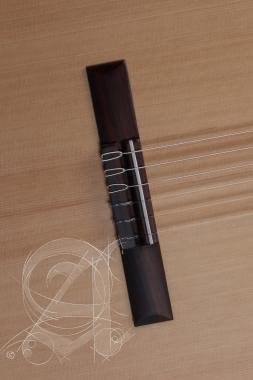 Alhambra ALH-2F PickguardAlhambra Gitár Cédrus, Tömör juhar, fügefa, indiai rózsafa fogólap (Flamenc
