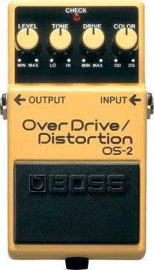 BOSS OS-2 Overdrive-Distortion effekt pedál