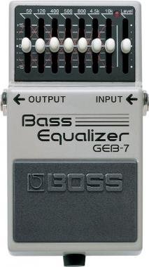 BOSS GEB-7 7-Band Bass Equalizer basszusgitár effekt pedál