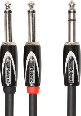 Roland IM kabel 1,5m TRS jack-DUAL 6,3mm Y-kabel