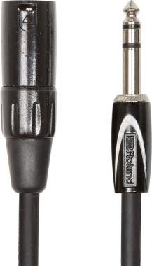 Roland kabel 1,5m XLR-Jack, 6,3mm TRS