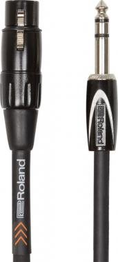 Roland kabel 1m, 6,3mm TRS jack-XLR(MAMA)