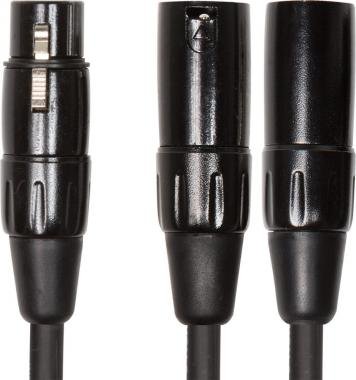 Roland RCC-YC-XF2XM átalakító kábel Y- kábel 1 x XLR MAMA / 2 x XLR papa