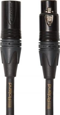 Roland mikrofonní kabel 3m XLR-XLR, zlatá série