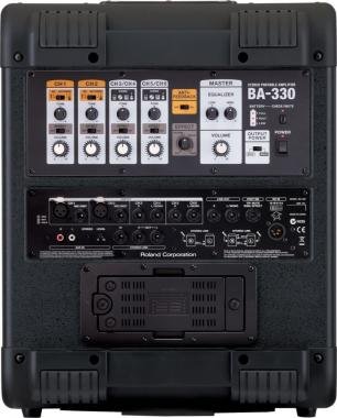 Roland BA-330 sztereó erősítő elemmel is működik 30W 4X6,5