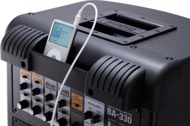 Roland BA-330 sztereó erősítő elemmel is működik 30W 4X6,5
