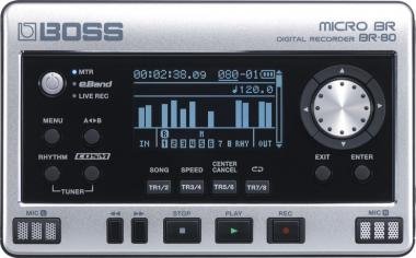 BOSS BR-80 hordozható digitális hangrögzítő