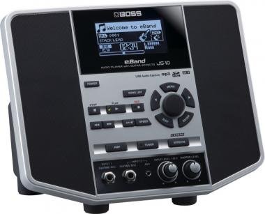 BOSS JS-10 audio lejátszó gitáreffektekkel