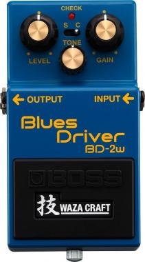 BOSS BD-2W Blues Driver effekt pedál Waza Craft