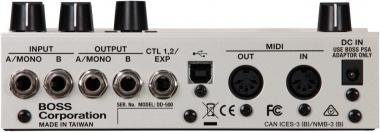 BOSS DD-500 Digital Delay dupla effekt pedál