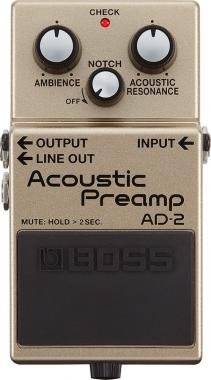 BOSS AD-2 Acoustic Preamp effekt pedál