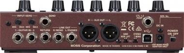 BOSS AD-10 Acoustic Preamp gitár multieffekt pedál