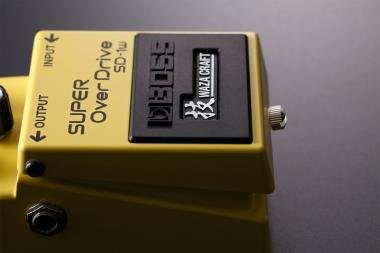 BOSS SD-1W Super Overdrive effekt pedál Waza Craft