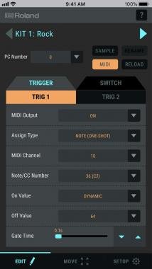 Roland TM-1 trigger modul