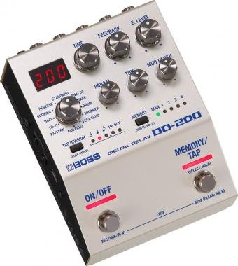 BOSS DD-200 Digital Delay dupla effekt pedál