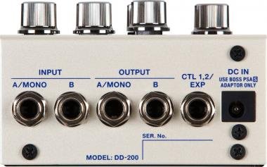 BOSS DD-200 Digital Delay dupla effekt pedál